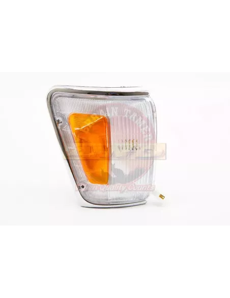 Ensemble lampe avant angle droit chrome bord fin taïwanais