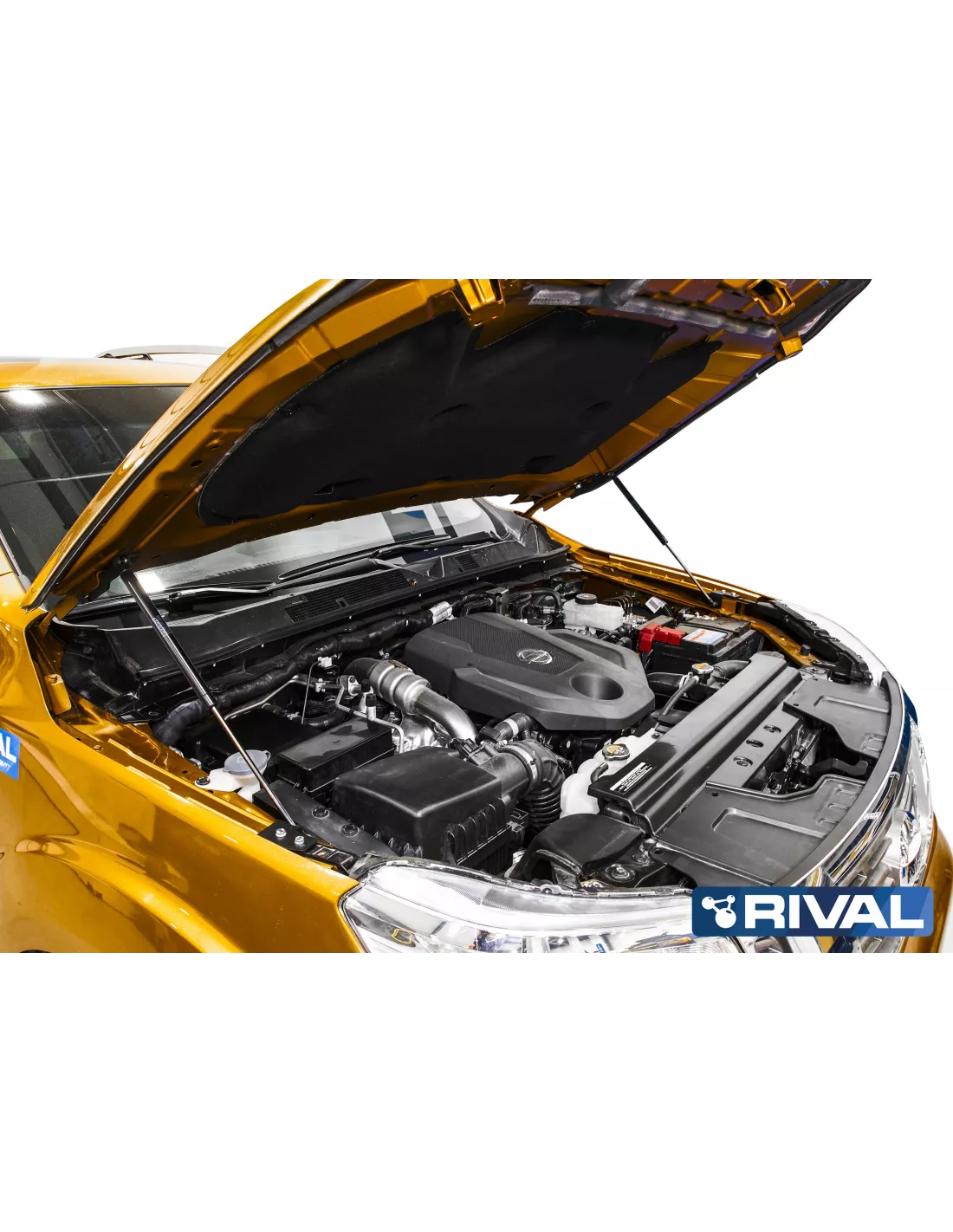 VERIN CAPOT RIVAL NISSAN NAVARA 2015- (bQ11)