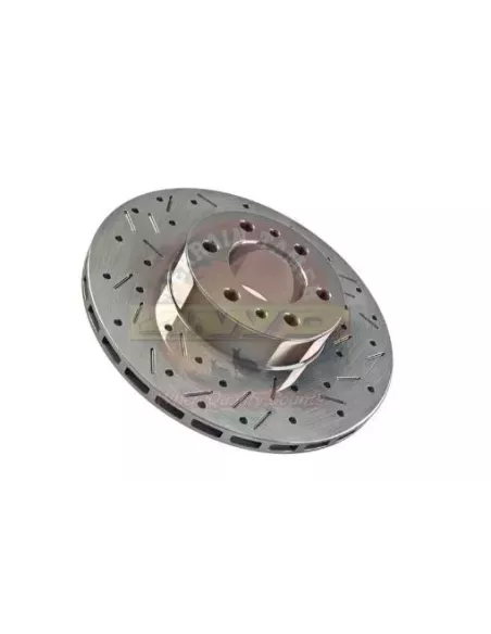 Disque de frein avant rainuré et alvéolé T/T 297 mm sans