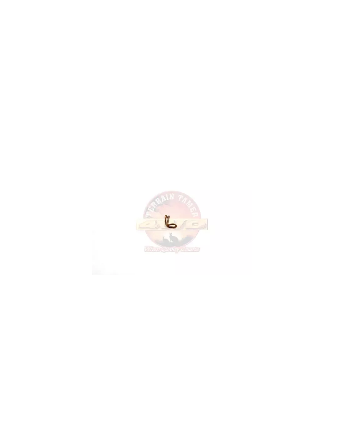Agrafe anti-vibration goupille étrier avant Terrain Tamer