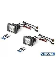PHARE LED RIVAL ANTI-BROUILLARD + POSITION - PC AV (la paire