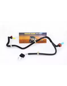 Tube sous ensemble injecteur carburant évacuation carburant