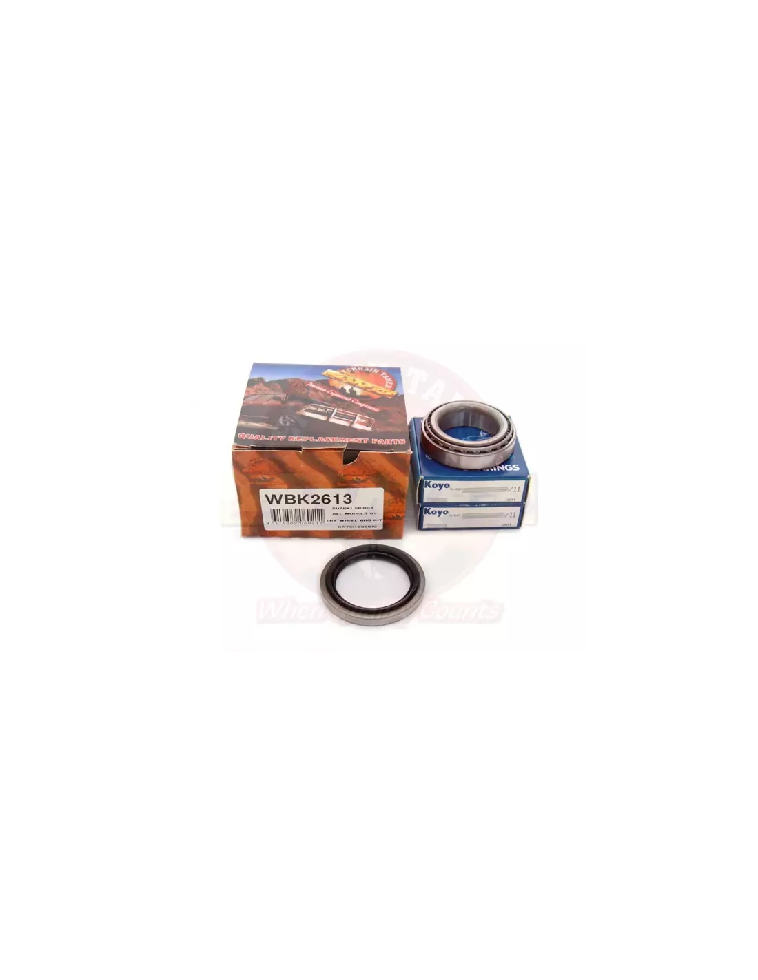 Kit roulement de roue avant (type 2 roulements) Terrain