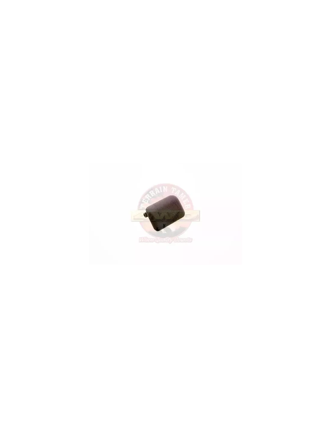 Poignée plastique grise compartiment supérieur boîte à