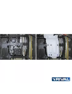 PLAQUE PROTECTION RIVAL BOITES DE VITESSE & TRANSFERT JEEP J 2