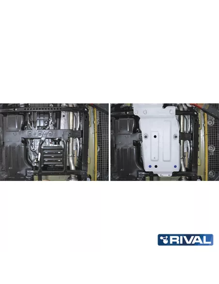 PLAQUE PROTECTION RIVAL BOITES DE VITESSE & TRANSFERT JEEP J