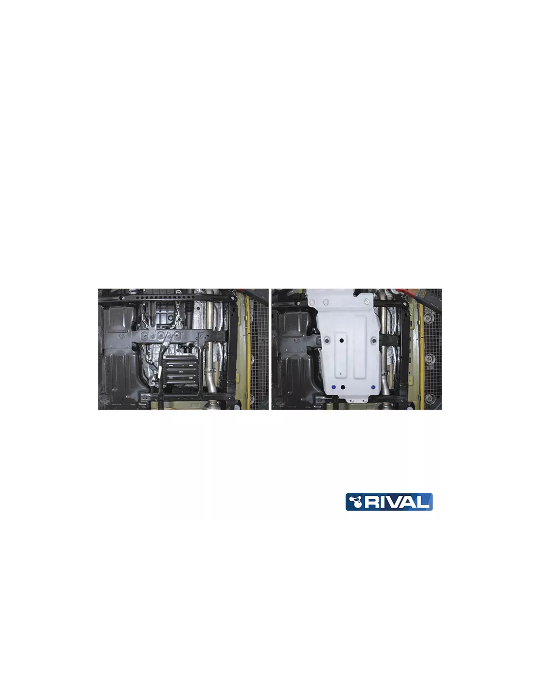 PLAQUE PROTECTION RIVAL BOITES DE VITESSE & TRANSFERT JEEP J