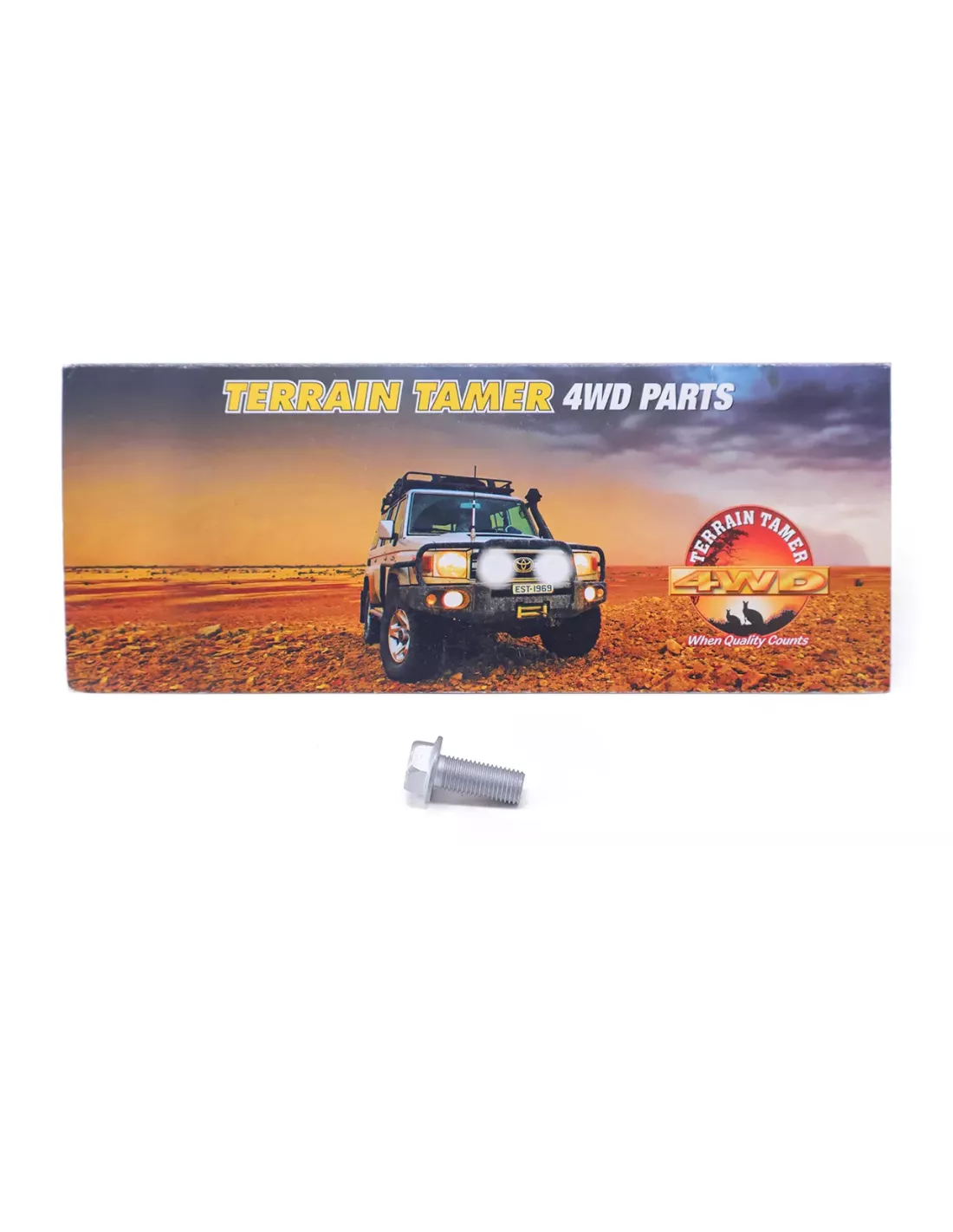 BOULON DE SUPPORT COMPRESSEUR A/C Terrain Tamer Toyota Land