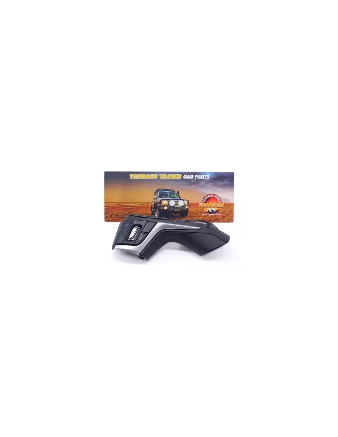 Contacteur volant gauche avec enjoliveur noir Terrain Tamer