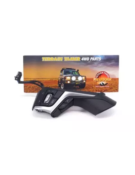 Bouton volant gauche avec bordure noire Terrain Tamer
