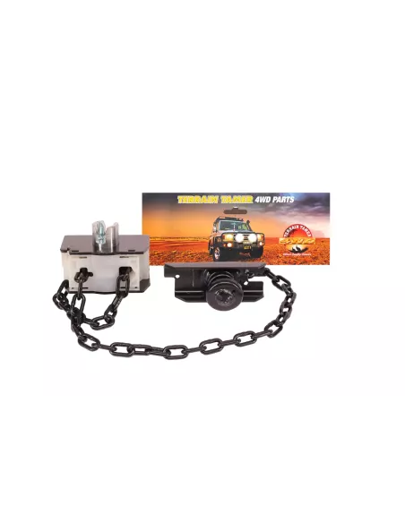 Support complet roue de secours Terrain Tamer Toyota Hilux