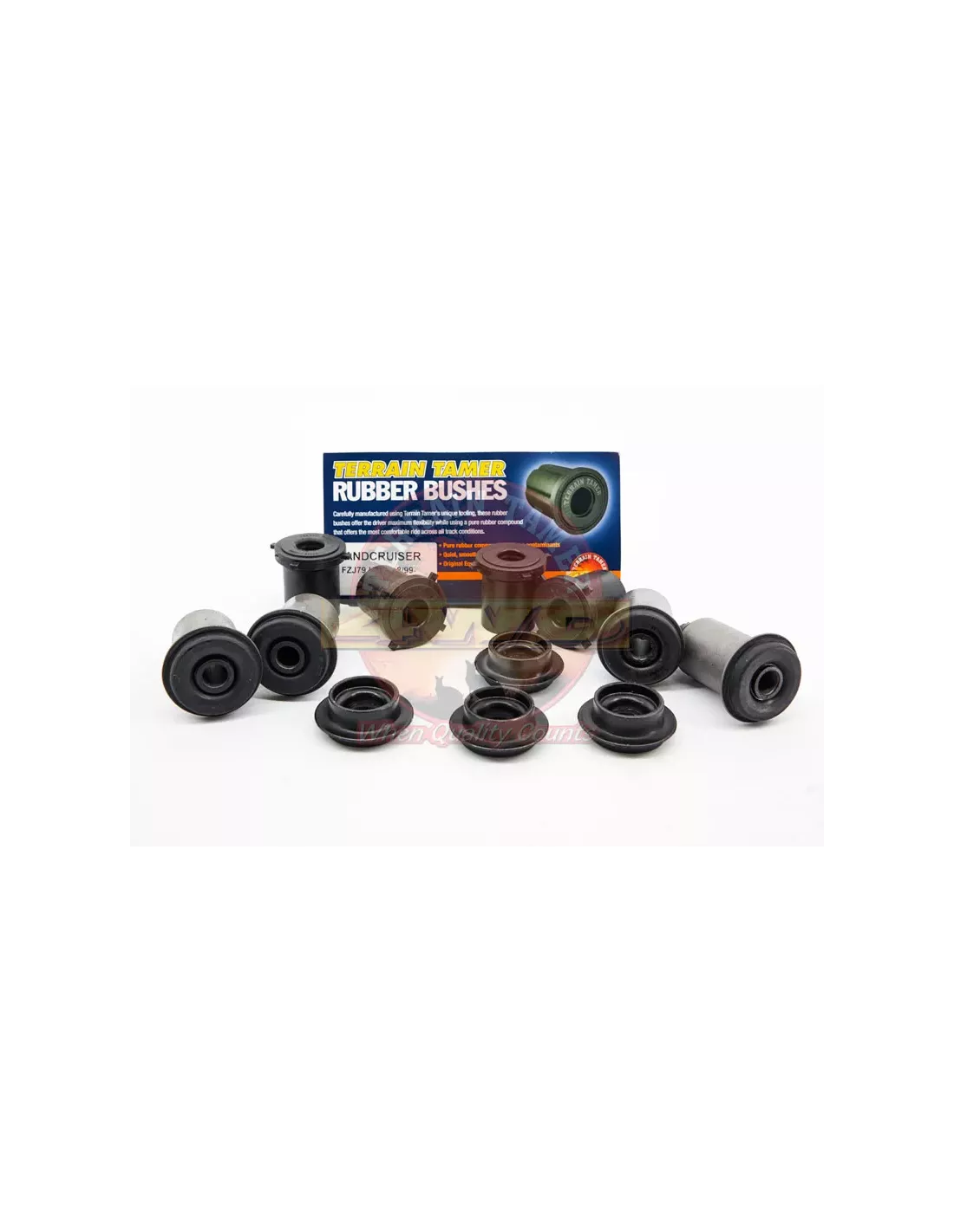 Kit silentbloc palier pour axe d'origine Terrain Tamer