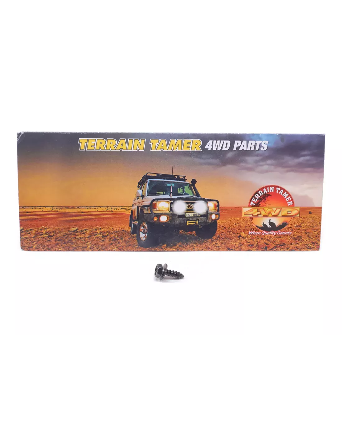 VIS CACHE PARE-CHOCS AVANT Terrain Tamer Toyota Hilux