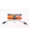 Flexible de frein tressé avant gauche central +ABS 50 mm