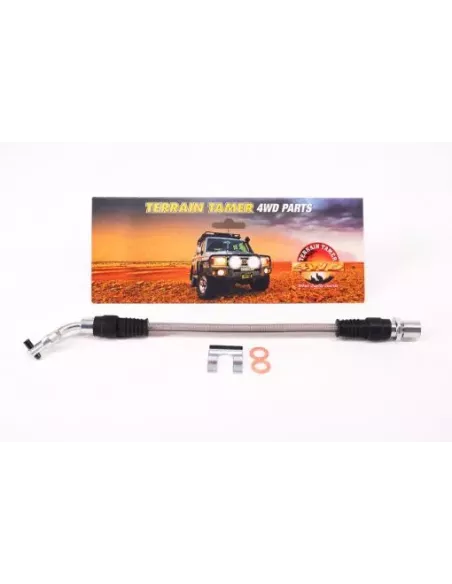 Flexible de frein tressé avant gauche non ABS Terrain Tamer