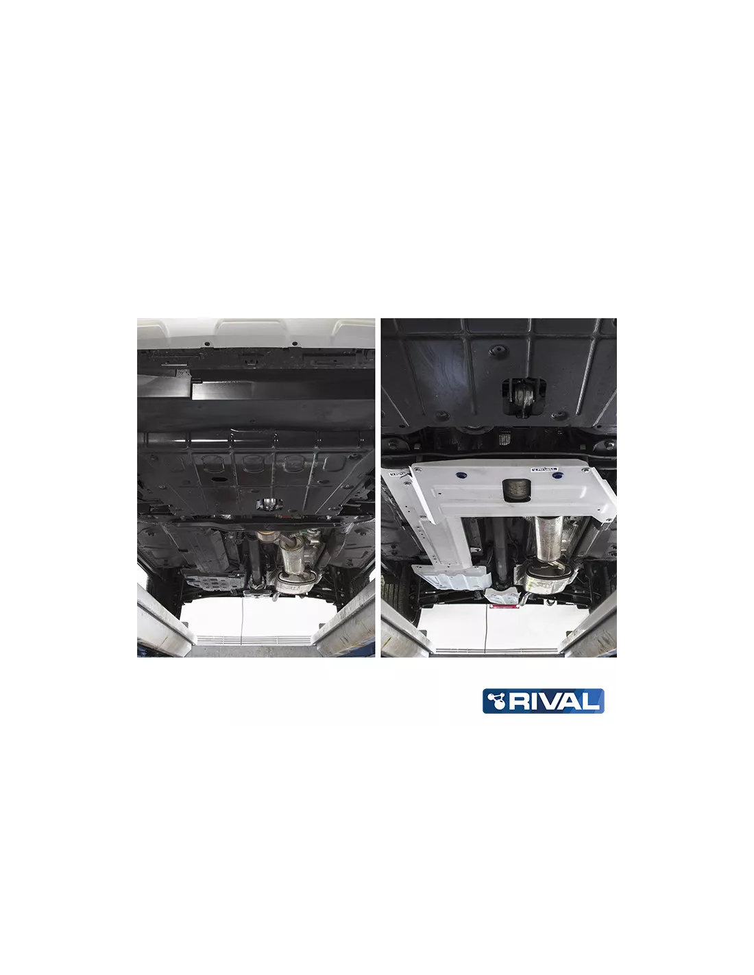 PLAQUE PROTECTION RIVAL TUYAUX CARBURANT DACIA DUSTER 4WD 20