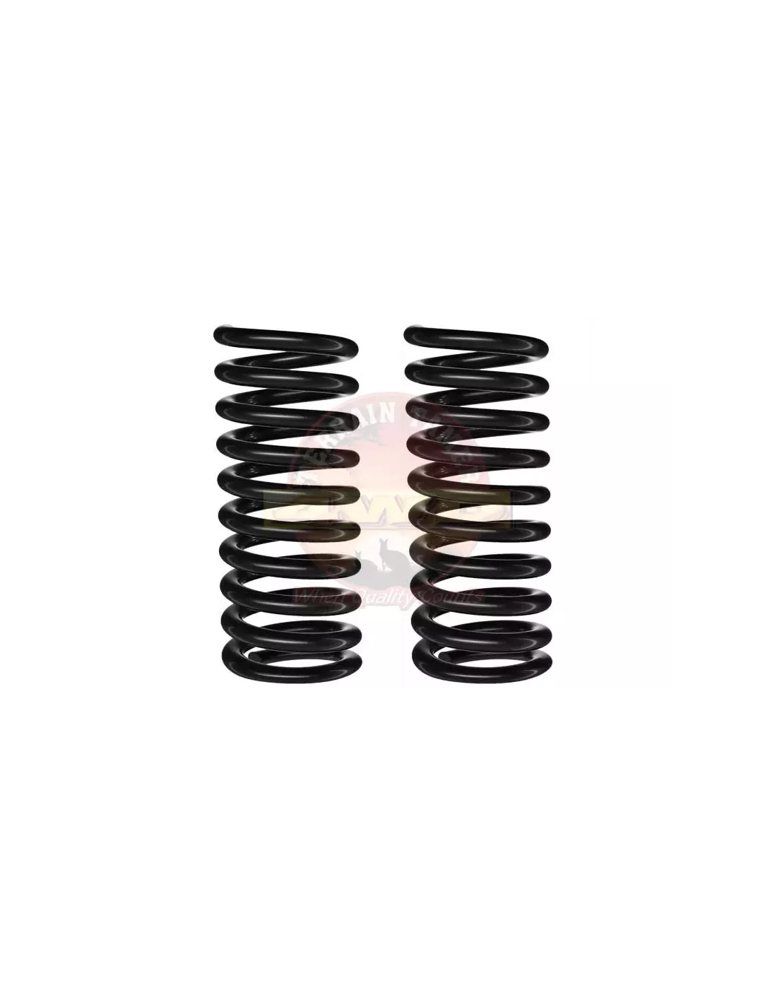 Ressorts hélicoïdaux arrière relevés 40mm de 50kg à 300kg à