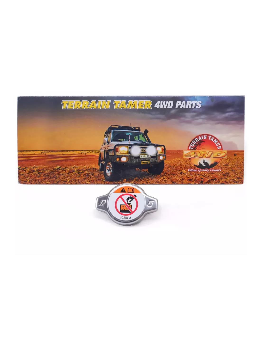 Bouchon de radiateur Terrain Tamer Toyota Hilux GGN15