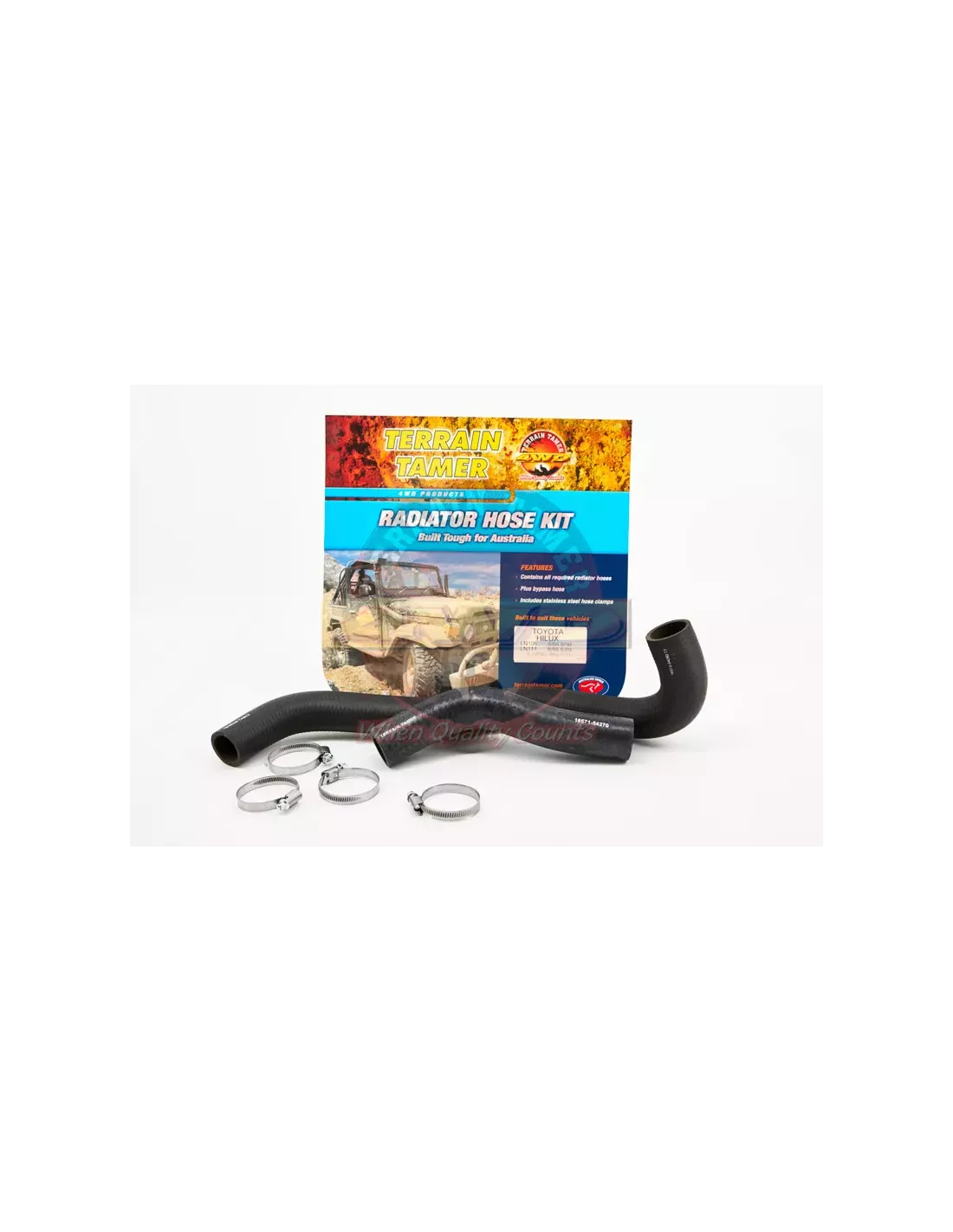 Kit durites radiateur 2L OS 3L ARL sans direction assistée