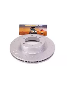 Disque de frein avant perforé et rainuré Terrain Tamer