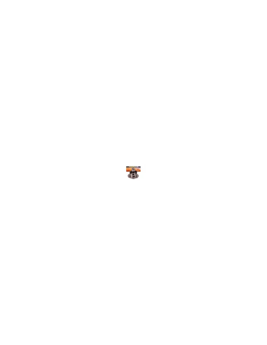 Hémisphère de différentiel compatible avec blocage de
