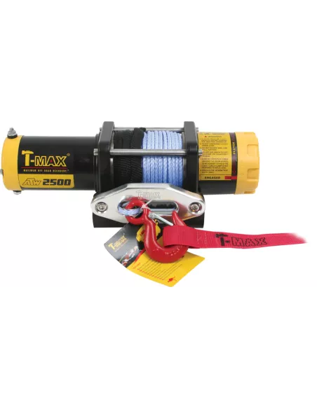 TREUIL T-MAX ATW 2500 PRO SERIES (1135KG) 12V - Corde synthé
