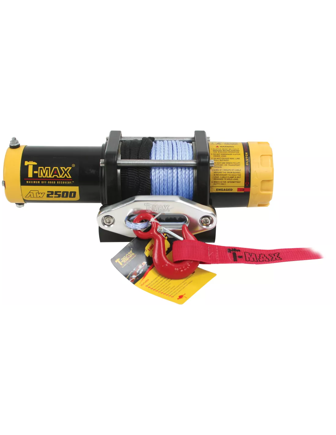 TREUIL T-MAX ATW 2500 PRO SERIES (1135KG) 12V - Corde synthé