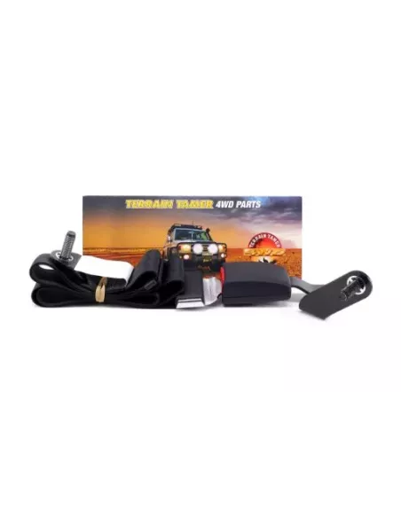 Ceinture de Sécurité Type Lap N°4 Garniture Noire Terrain