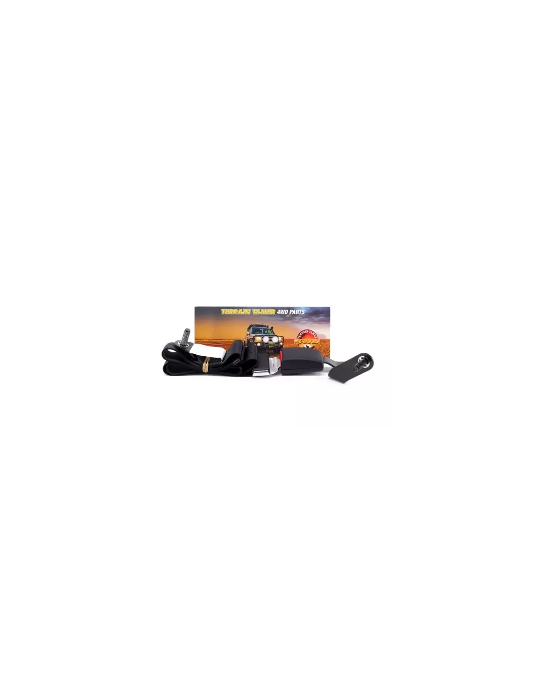 Ceinture de Sécurité Type Lap N°4 Garniture Noire Terrain