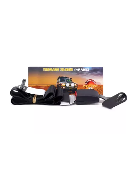 Ceinture de Sécurité Type Lap N°4 Garniture Noire Terrain