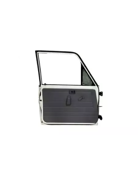 Porte complète gauche peinte avec joints, vitre, garnitures