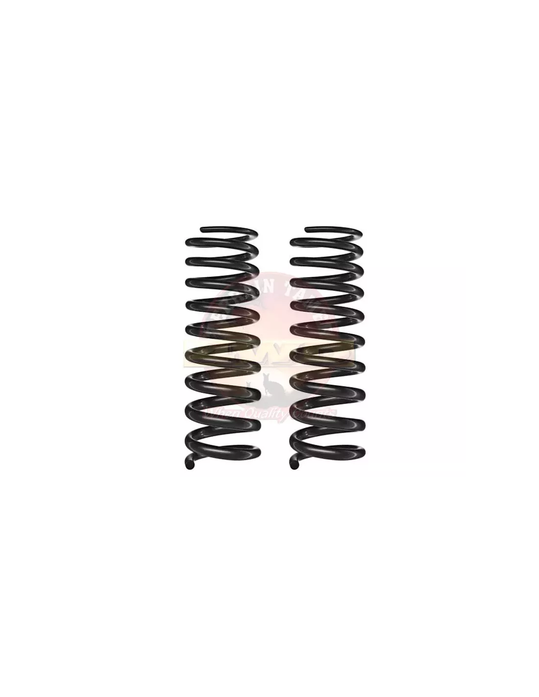 Ressorts hélicoïdaux avant rehaussés 40 mm 100 kg avec