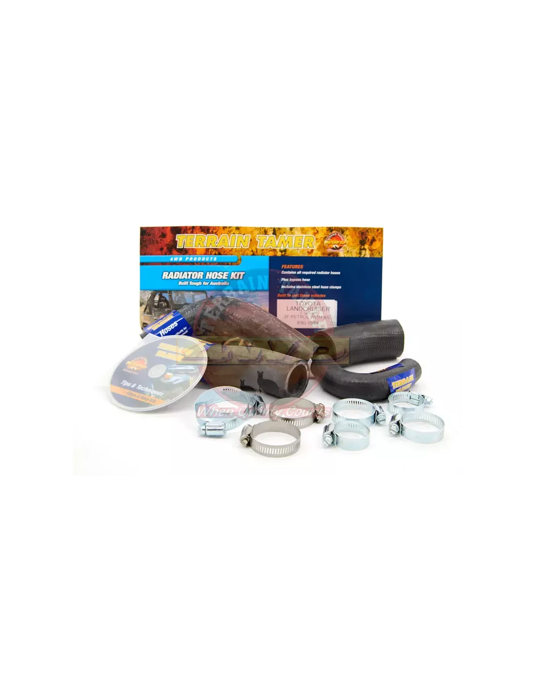 Kit Durites Radiateur 2F avec Climatisation Terrain Tamer
