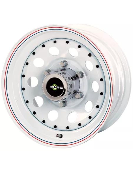 JANTE MODULAR 8 X 15 5x165.1 ET13 CB130.80 / BLANCHE (bB20)