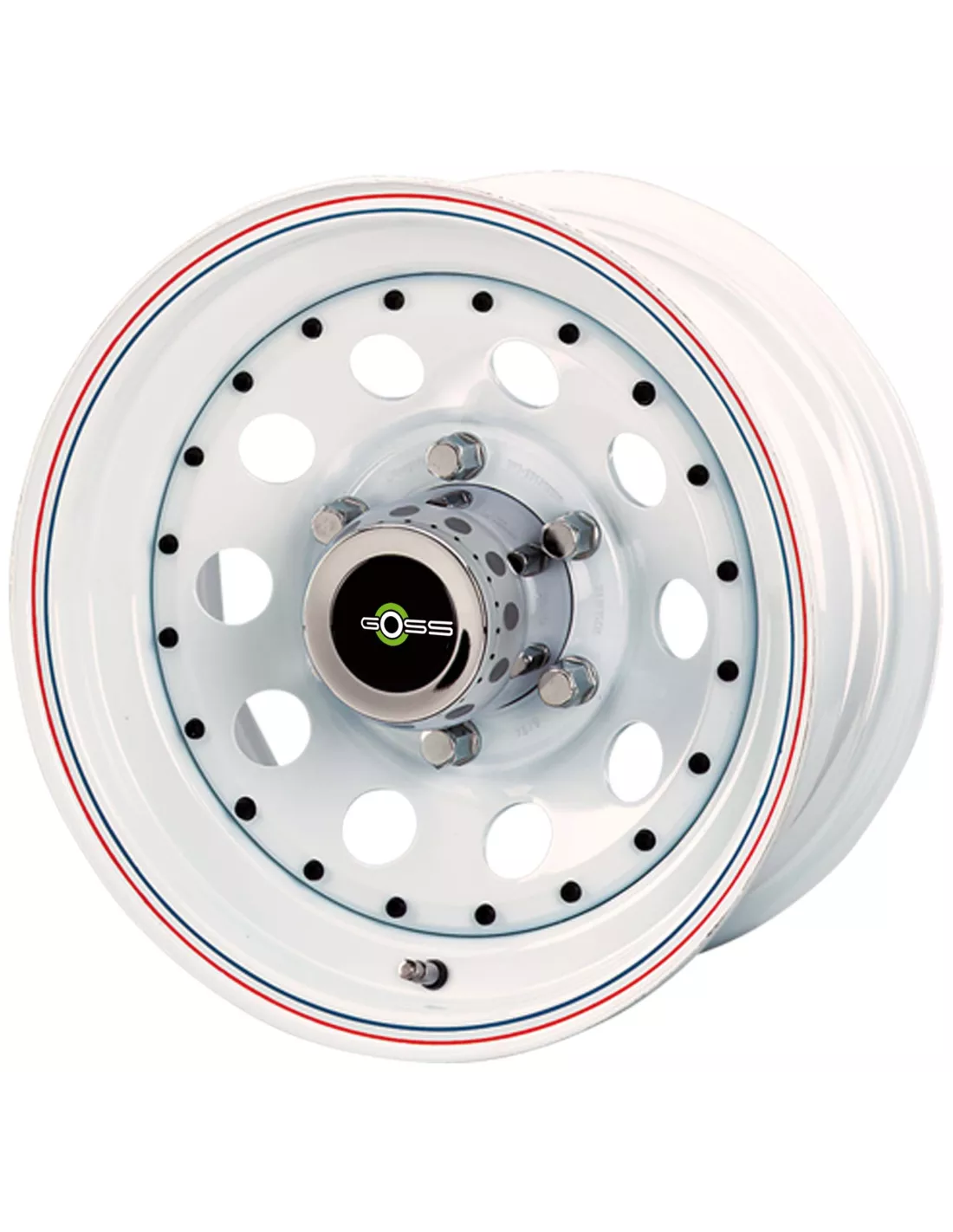 JANTE MODULAR 8 X 15 5x165.1 ET13 CB130.80 / BLANCHE (bB20)