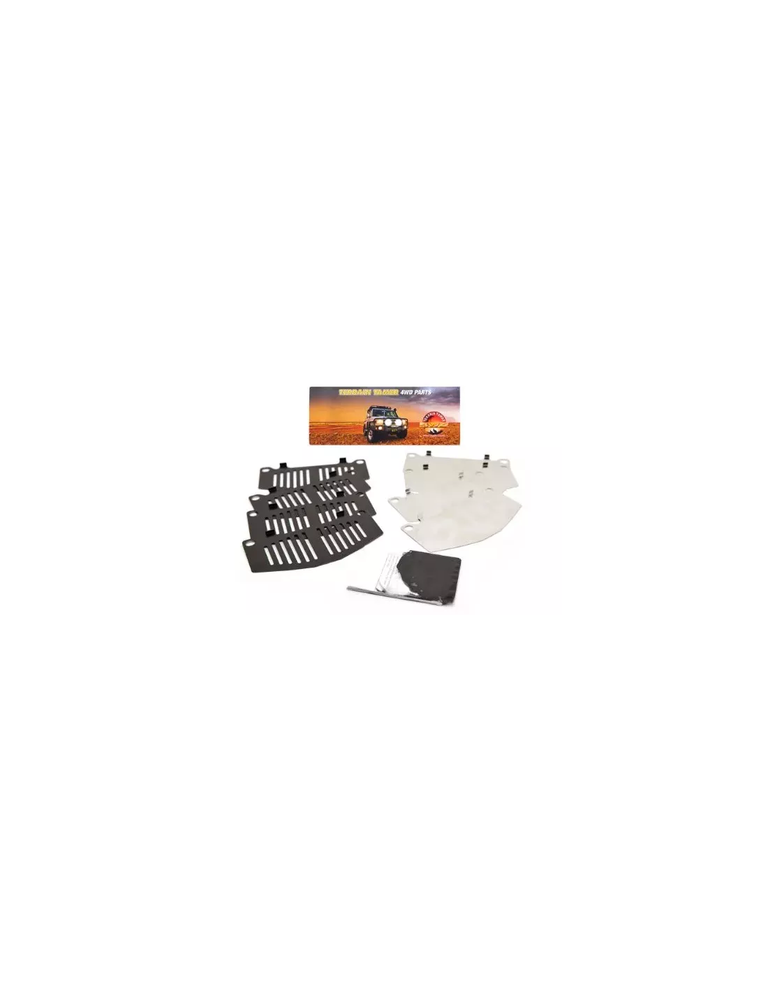 Kit cales anti-grincement plaquettes de frein avant sans