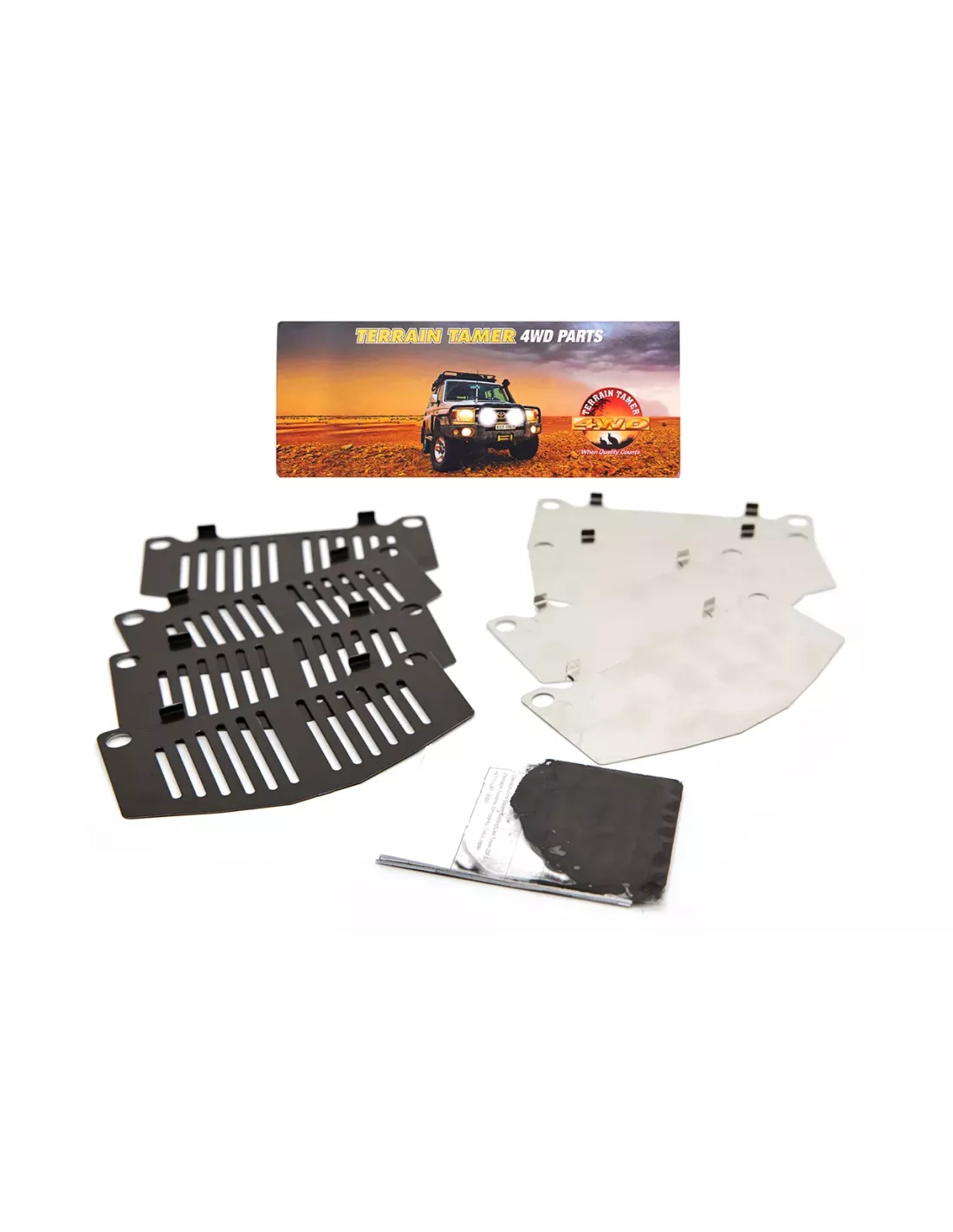 Kit cales anti-grincement plaquettes de frein avant sans