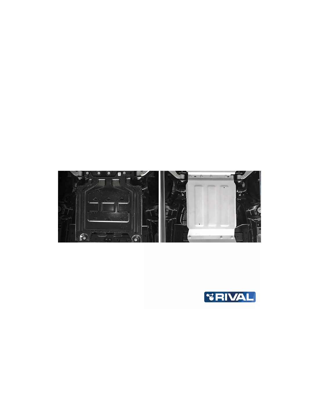 PLAQUE PROTECTION RIVAL BOITE VITESSE FORD RANGER 2012- (bP1