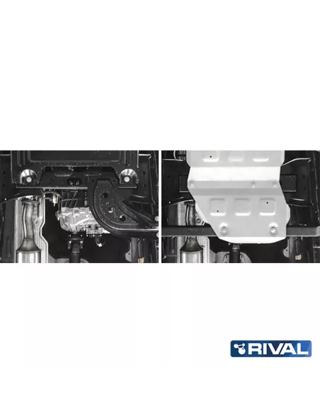 PLAQUE DE PROTECTION RIVAL BOITE TRANSFERT FORD RANGER 2012-