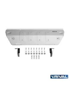 PLAQUE PROTECTION RIVAL BARRE DIRECTION JEEP JK (bO32)
