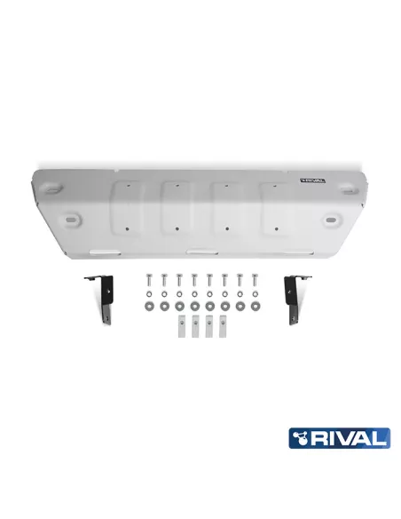 PLAQUE PROTECTION RIVAL BARRE DIRECTION JEEP JK (bO32)