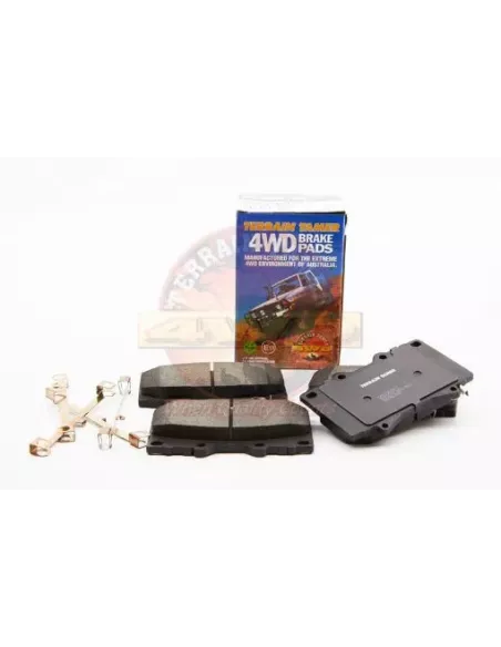 Kit plaquettes de frein avant avec accessoires Terrain