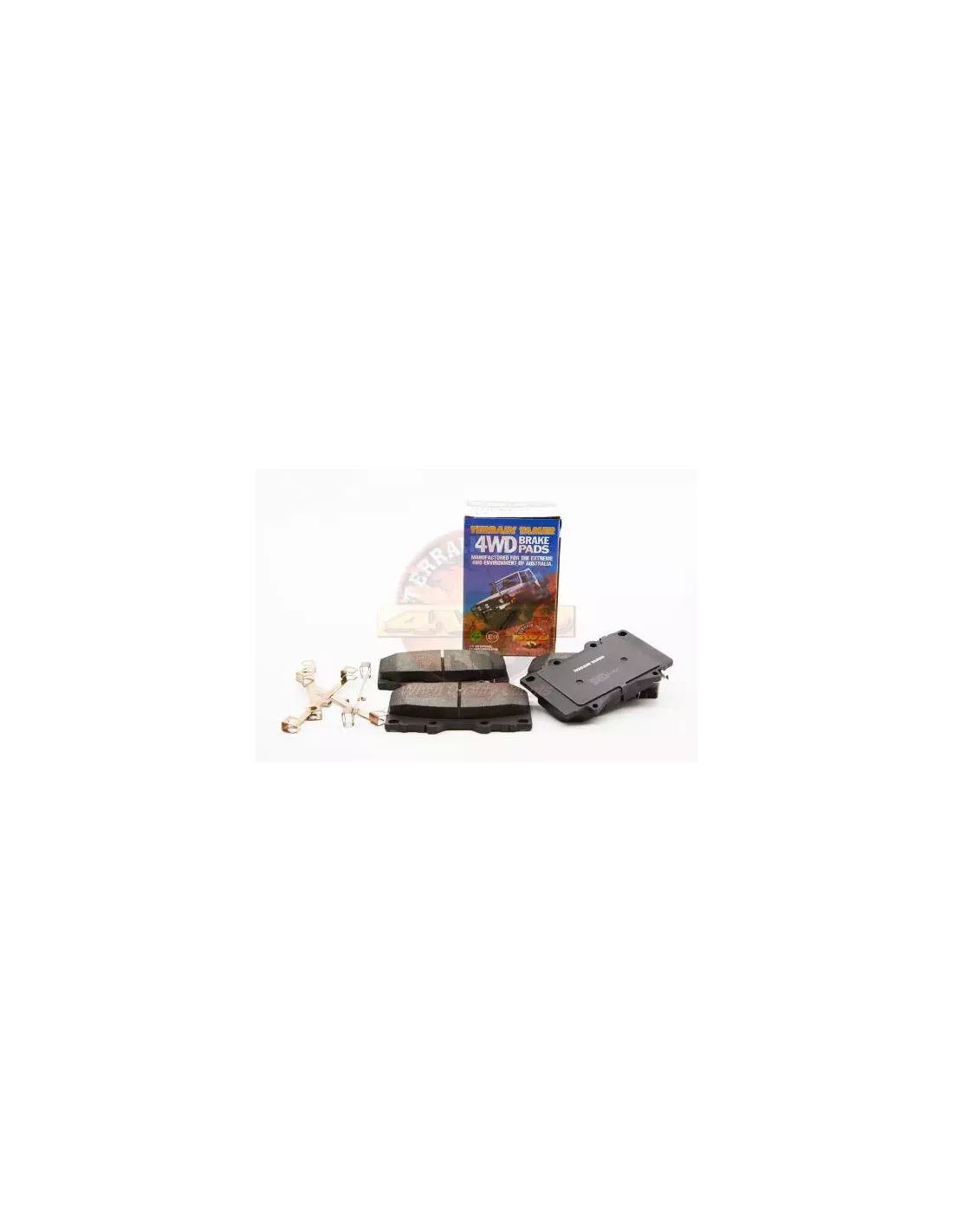 Kit plaquettes de frein avant avec accessoires Terrain