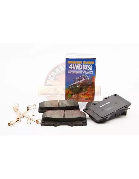Kit plaquettes de frein avant avec accessoires Terrain
