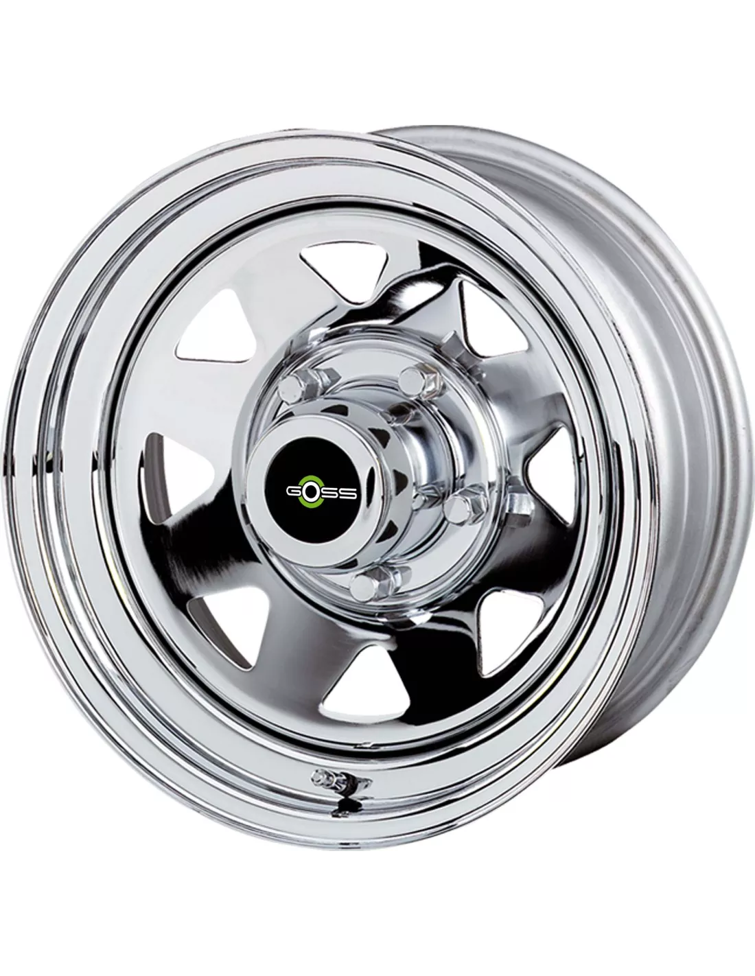 JANTE TRIANGULAR 8 X 15 5x165.1 ET13 CB125 / CHROME (bA30)