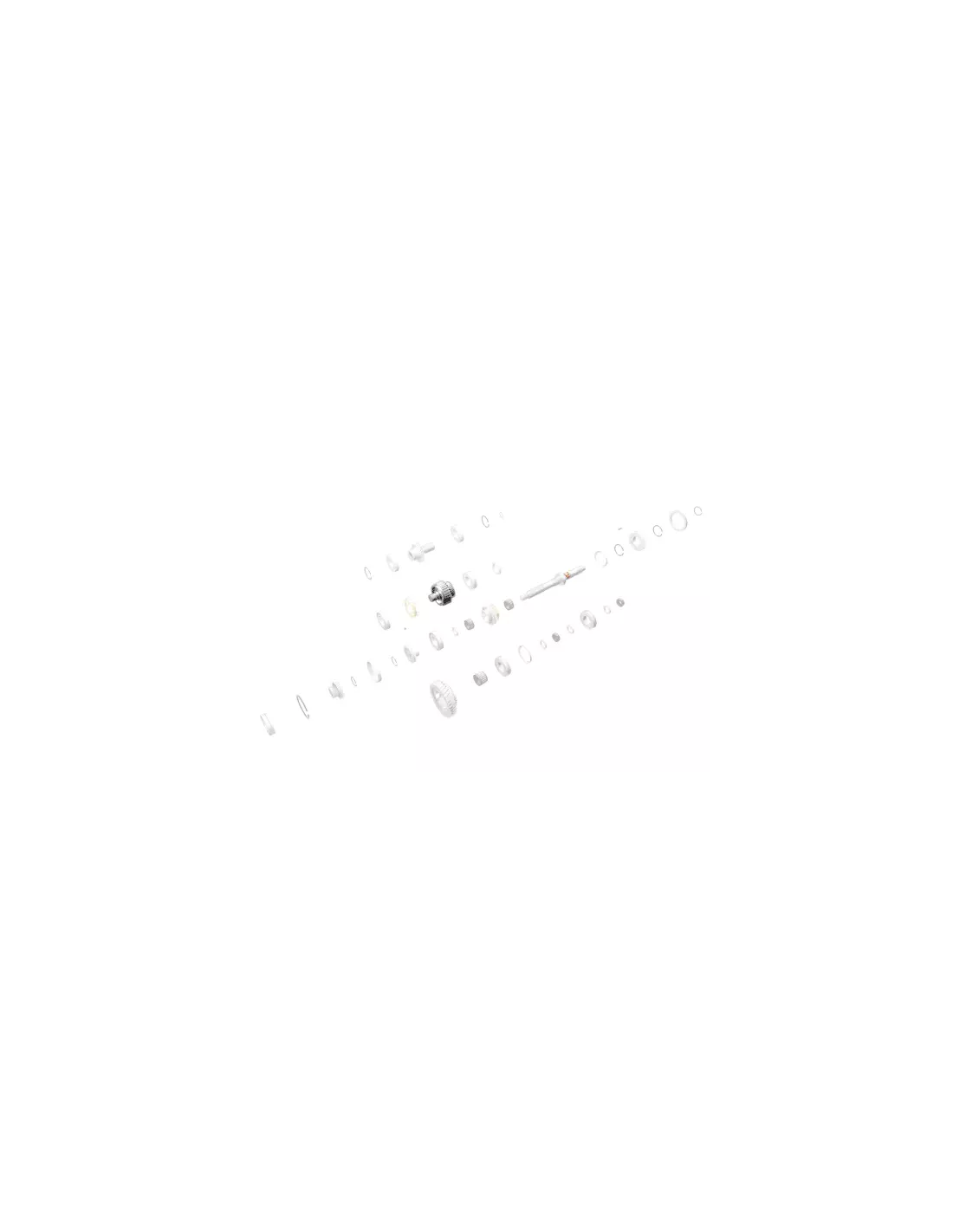 Engrenage tendeur de transfert compatible 4WD Part Time T