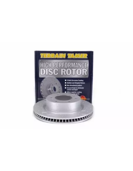 Disque de frein avant fendu et alésé Ø340mm Terrain Tamer