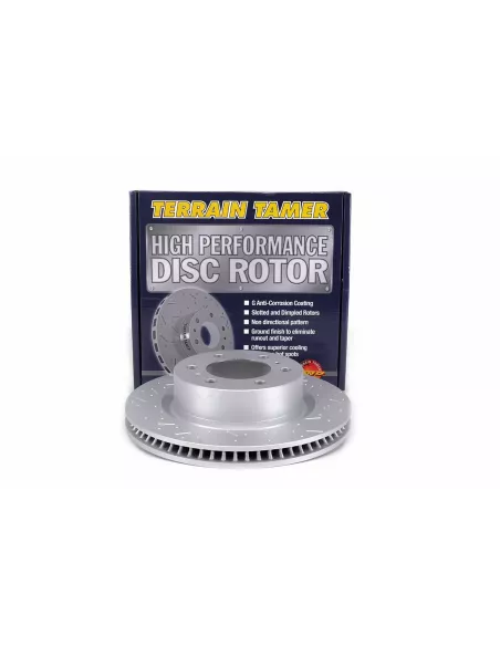Disque de frein avant fendu et alésé Ø340mm Terrain Tamer