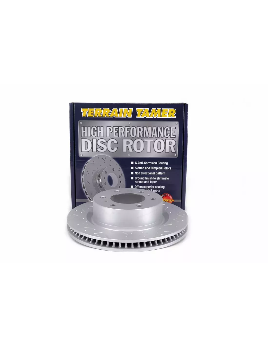 Disque de frein avant fendu et alésé Ø340mm Terrain Tamer