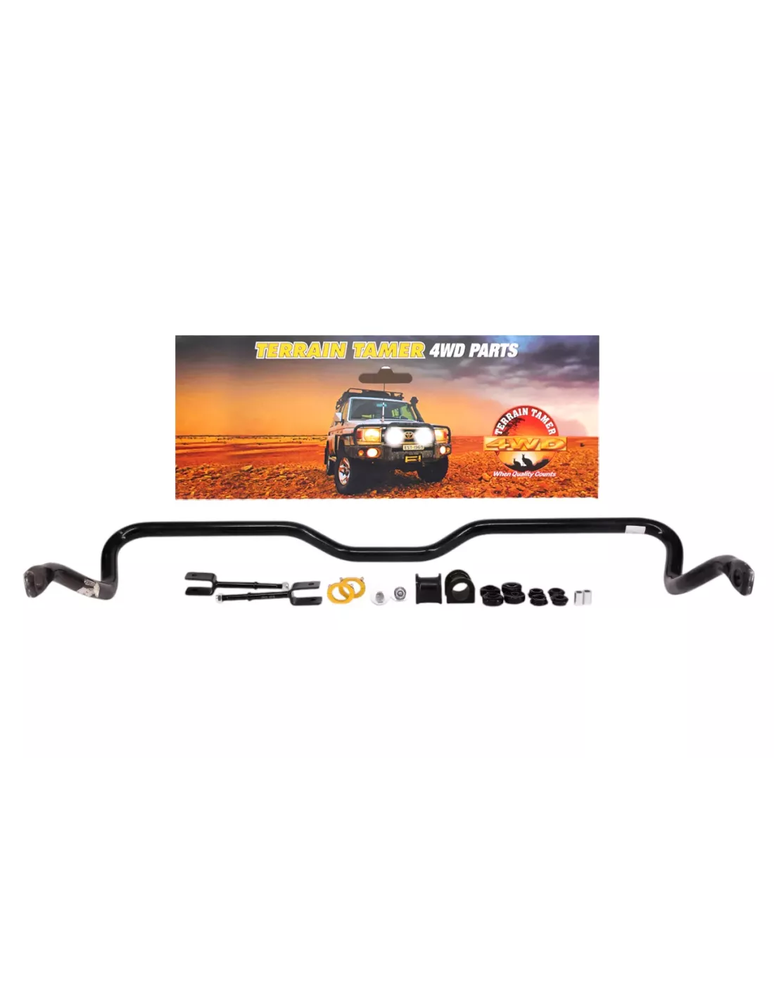 Barre stabilisatrice arrière 33mm robuste sans KDSS Terrain